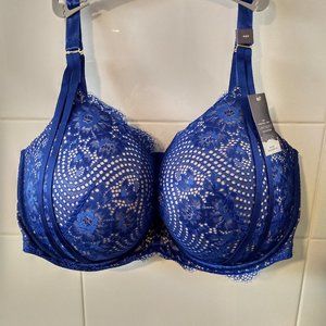 Cacique 44H Lace Boost Balconette Bra